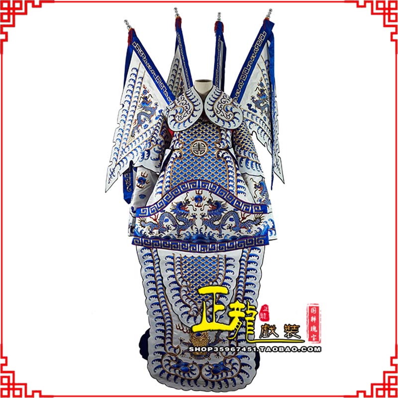 河曲武生武将大靠祥龙勾金